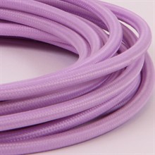 Lilac textile cable